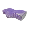 Travesseiro roxo harmonia de planetas TPE para dormir grade elástica de suporte hexagonal com travesseiro de espuma de memória 100% macio alivia o núcleo